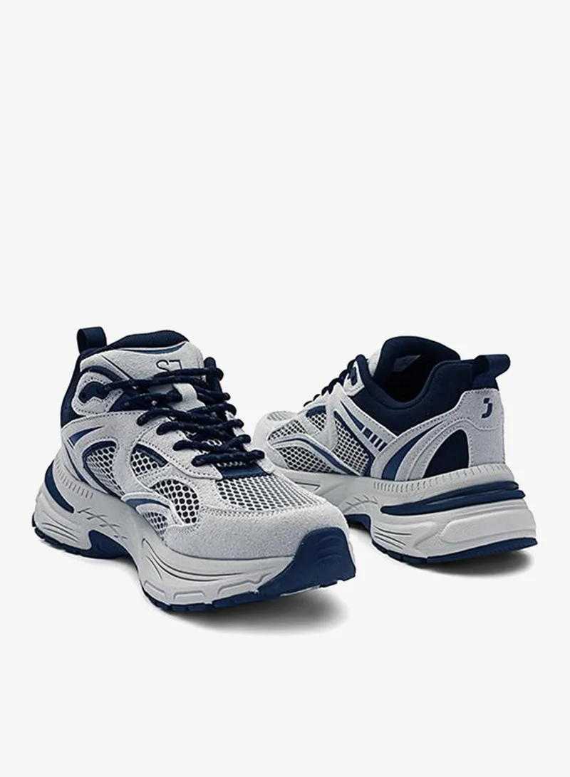 Iconstyle LightGrey/Navy Trail Running Performance Sneakers for Women | Best Price UAE
